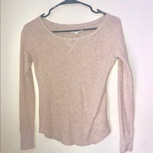 Long sleeve Waffle Shirt